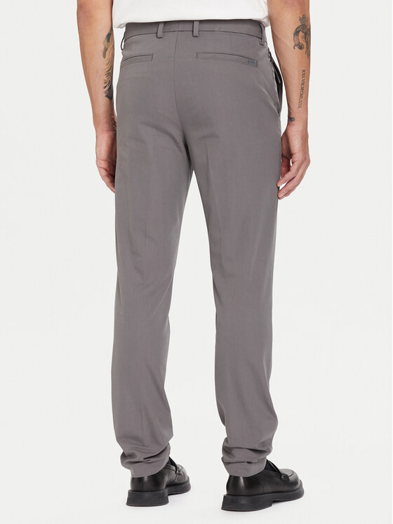 BOSS BOSS Chino hlače P-Kaiton1 50543945 Siva Slim Fit