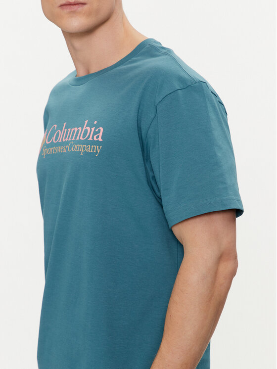 Columbia Columbia Тишърт Csc Basic Logo™ 1680053 Зелен Regular Fit
