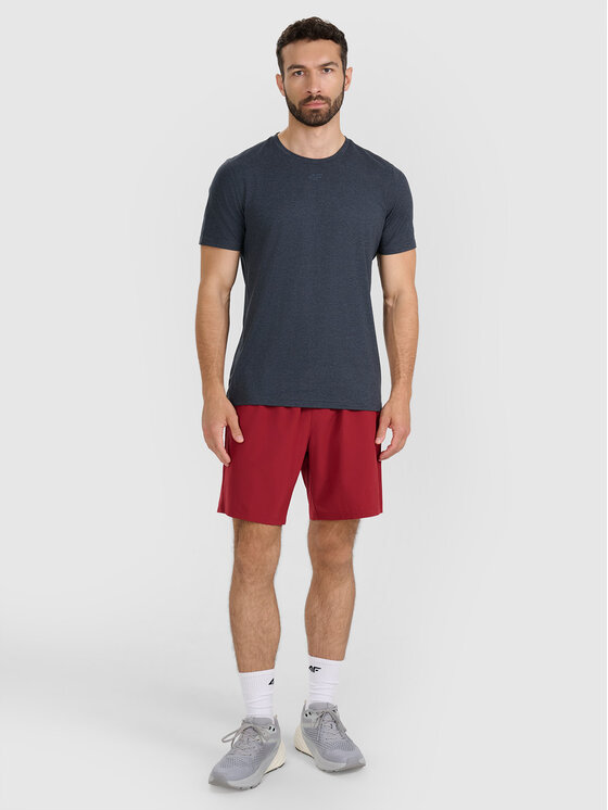 4F 4F T-Shirt MULTI ACTIVE Szary ciemny Regular Fit
