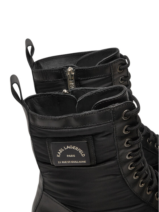 KARL LAGERFELD KARL LAGERFELD Μποτίνια KL11170 Μαύρο