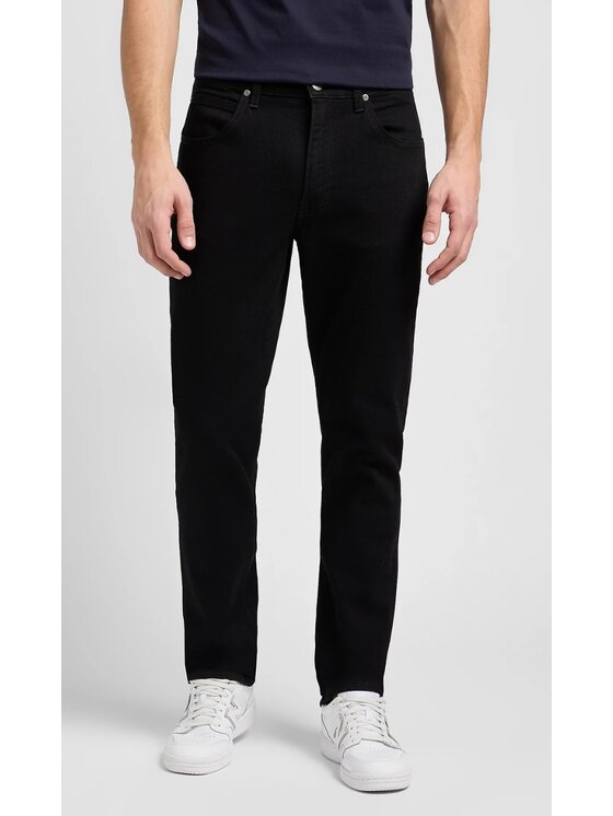 Lee Lee Jeansy Brooklyn Straight Czarny Regular Fit
