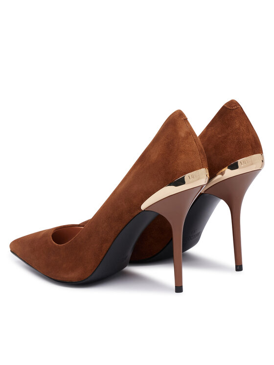 LOVE MOSCHINO LOVE MOSCHINO Čevlji z visoko peto JA10459G0PJA0210 Rjava