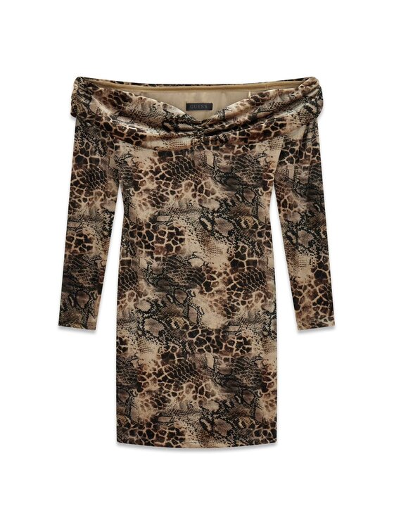Guess Guess Sukienka codzienna 180165 Kolorowy Classic Fit