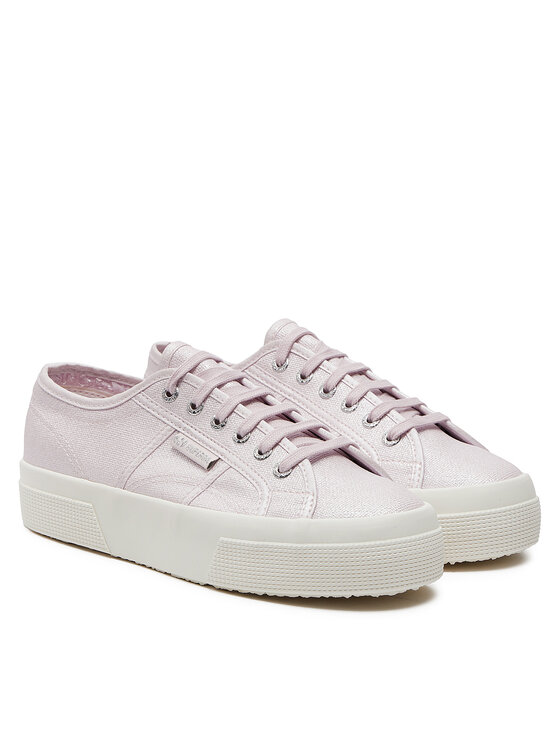 Superga Sneakers aus Stoff Platform Pearl Matte Canv 2740 S21362W Violett Modivo