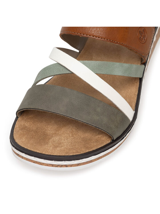 Rieker Rieker Iešļūcenes V3652-91 Zaļš