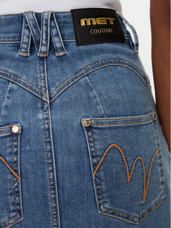 MET MET Jeans krilo M10 182GN Modra Regular Fit
