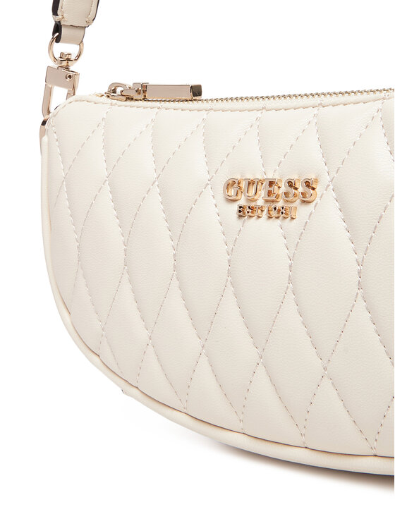 Guess Guess Τσάντα Valla Mini HWQG81 22720 Κρεμ