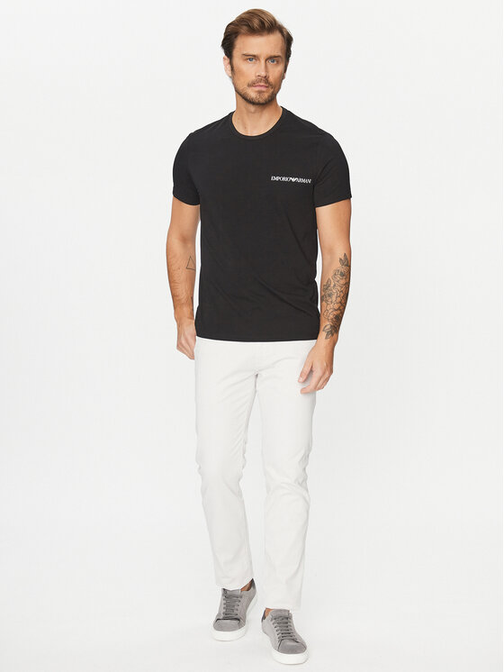 Emporio Armani Underwear Emporio Armani Underwear Set t-shirt majica﻿ 111267 3F717 05720 Crna Regular Fit