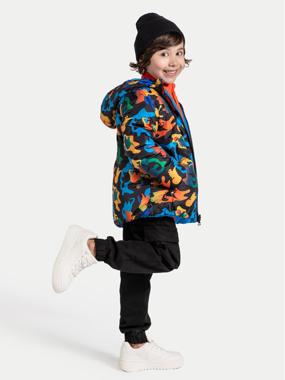 Coccodrillo Coccodrillo Kevad-sügis jope ZC4152501OBK Värviline Regular Fit