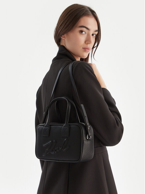KARL LAGERFELD KARL LAGERFELD Ročna torba A4W30047 Črna