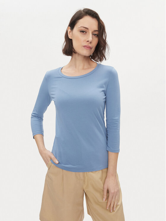 Weekend Max Mara Bluză Multia 2415971031 Albastru Regular Fit