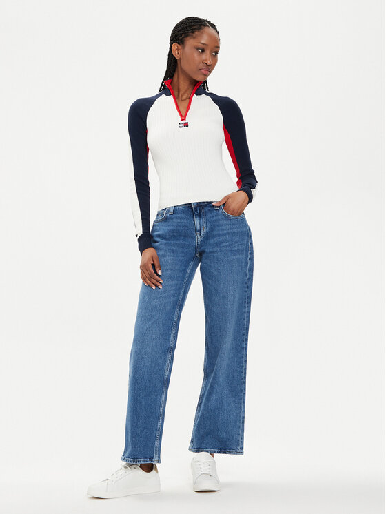Tommy Jeans Tommy Jeans Τζιν Sophie DW0DW19263 Μπλε Straight Fit