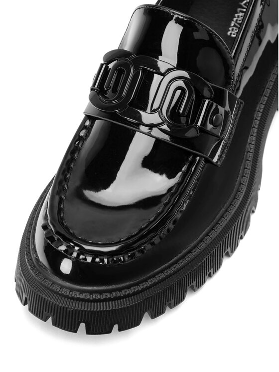 DeeZee DeeZee Loafersy WS5875-32 Czarny