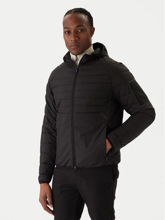 BOSS BOSS Geacă Ow Urbanex JT HD 50549181 Negru Regular Fit