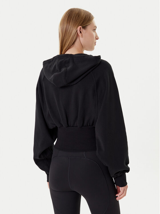 adidas by Stella McCartney adidas by Stella McCartney Majica dugih rukava JG1543 Crna Loose Fit