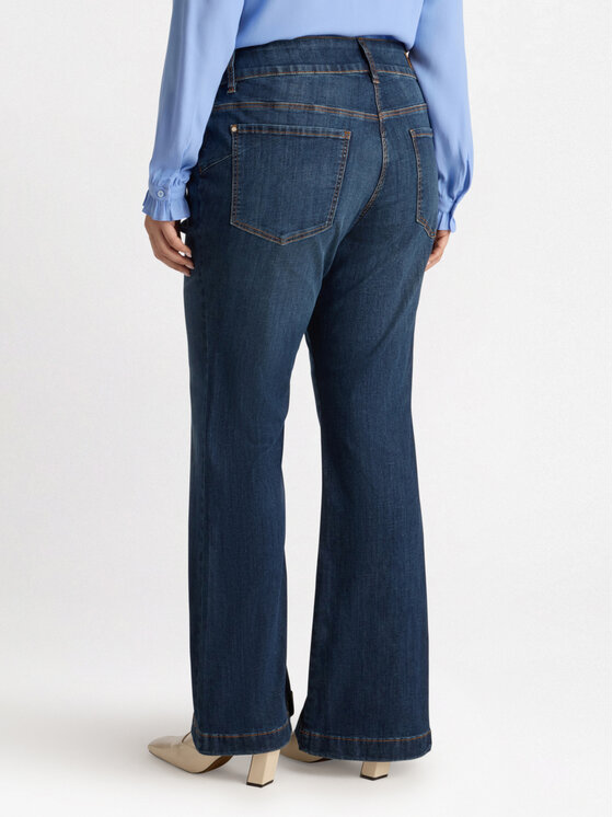 Fiorella Rubino Fiorella Rubino Jeansy P548T004703N034 Niebieski Flare Fit