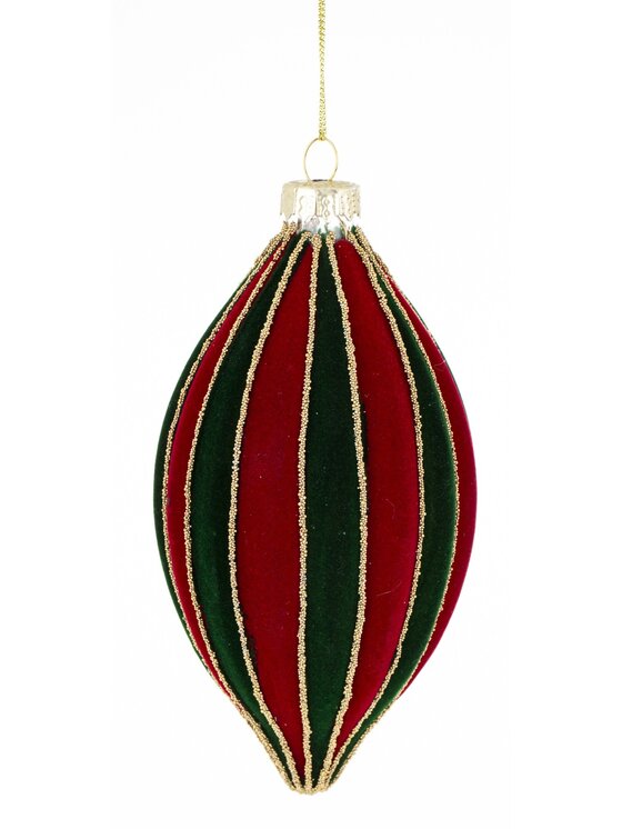 MIAhome MIAhome Bombka szklana 3 szt. PERI Ø 8 cm, 32,5x7 cm Kolorowy