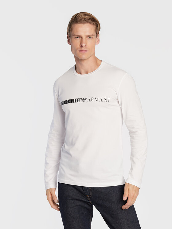 Longsleeve 111984 2F525 00010 Bianco Slim Fit
