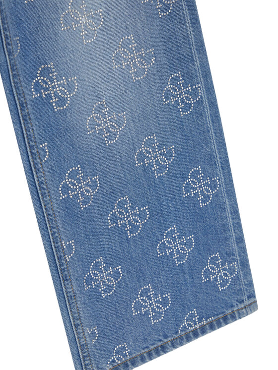 Guess Guess Дънки J6GA00 D45E0 Син Relaxed Fit