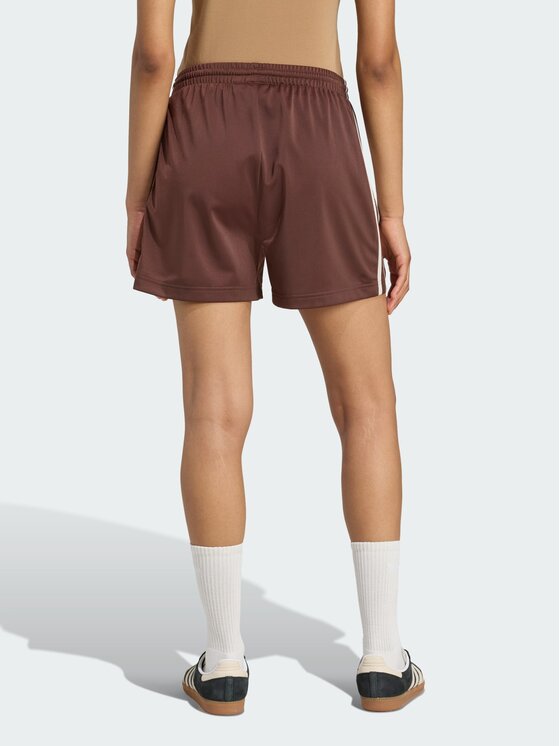 adidas adidas Szorty materiałowe 126559 Brązowy Loose Fit