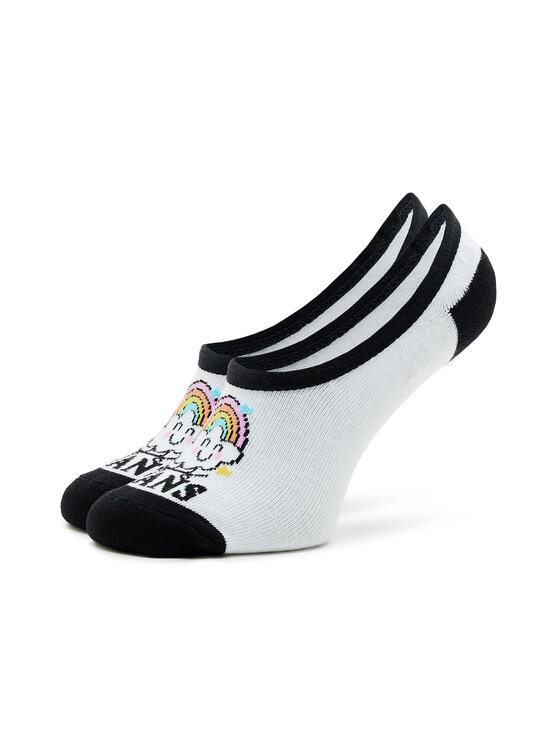Vans Vans Sada 3 párů dětských kotníkových ponožek Rainbow Rider Canoodle VN0007B4YB21 Barevná