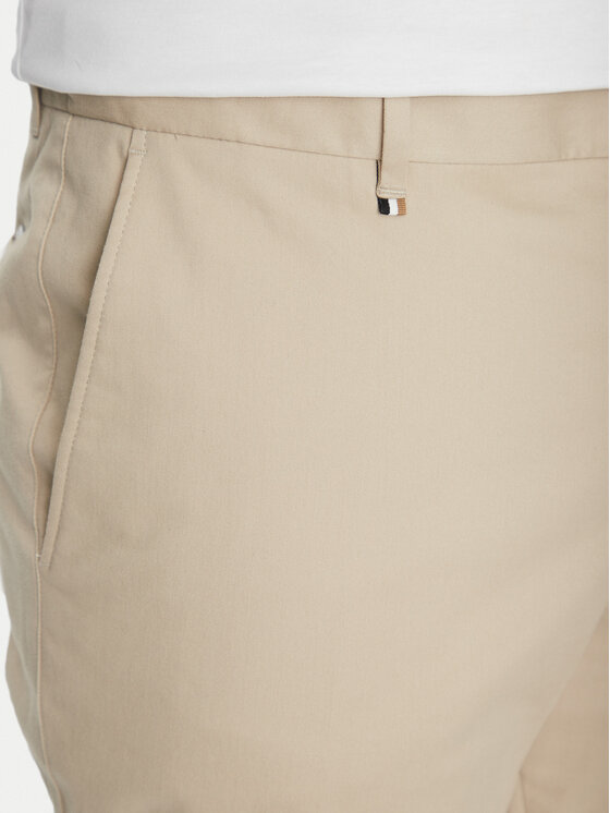 BOSS BOSS Hlače C-Genius 50534612 Bež Slim Fit