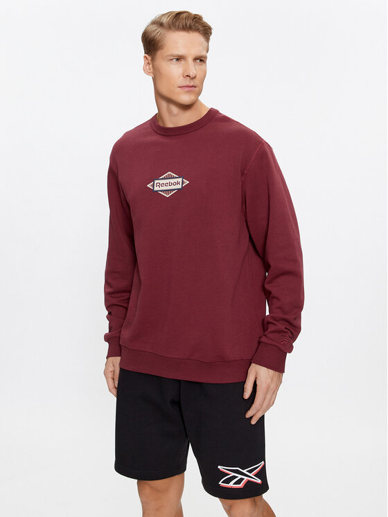 Reebok Bluză Sporting Goods II0680 Roșu Regular Fit