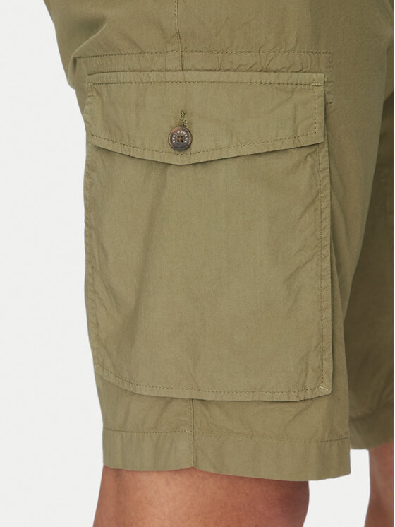 Paul&Shark Paul&Shark Шорти от плат 25414025 Зелен Regular Fit