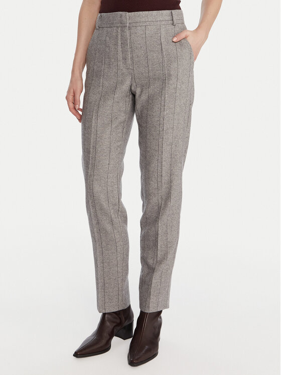 MAX&Co. MAX&Co. Kalhoty z materiálu Svenzia 2526136094200 Šedá Slim Fit