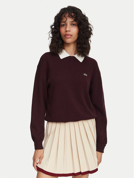 Lacoste Lacoste Megztinis AF4158 Ruda Regular Fit