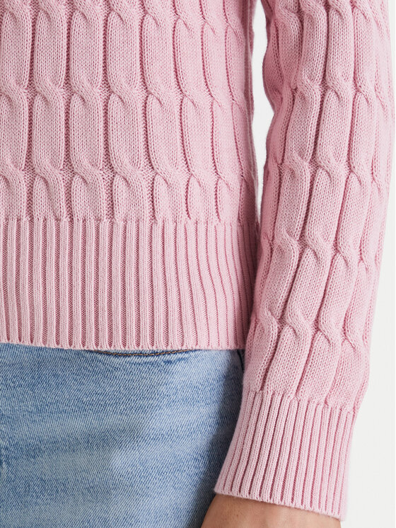 Tommy Hilfiger Tommy Hilfiger Пуловер WW0WW47644 Розов Regular Fit