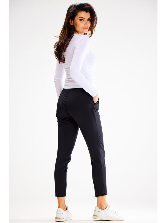 Awama Awama Dámské kalhoty A600 Černá Basic Fit