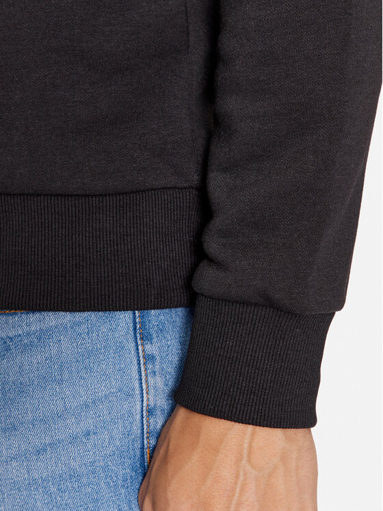 Jack&Jones Jack&Jones Majica dugih rukava Thiba 12236175 Crna Regular Fit