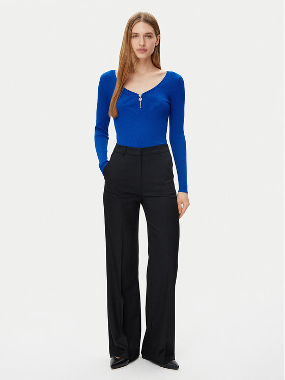 Morgan Morgan Pullover 232-MBANZA Blau Slim Fit