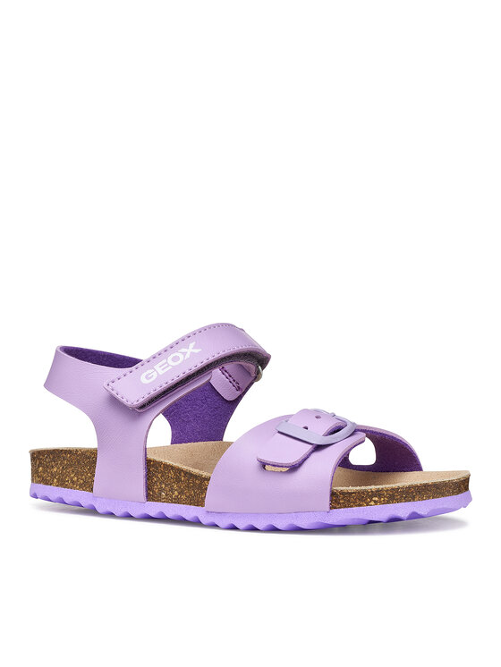 Geox Geox Sandále J Adriel Girl J028MC 000BC C8545 M Fialová