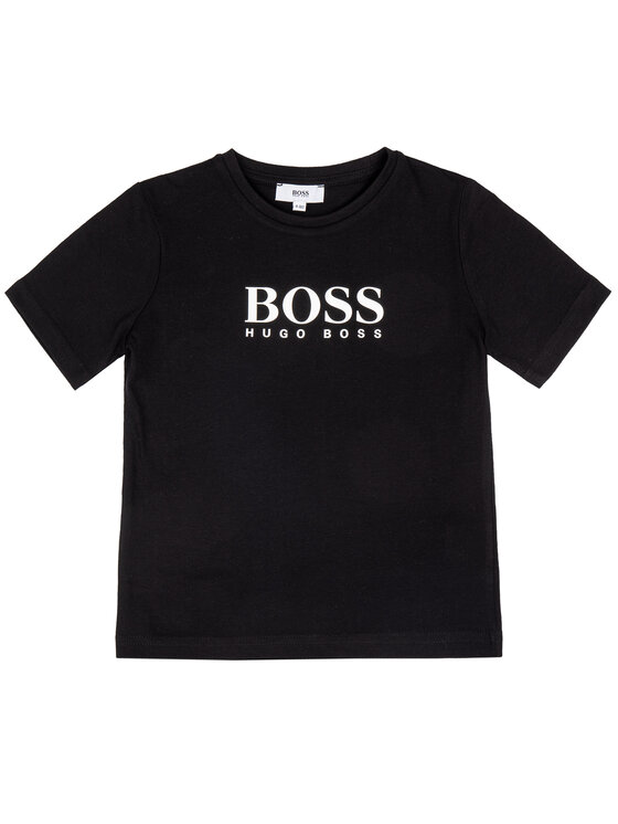 Boss Majica J25P13 M Črna Regular Fit