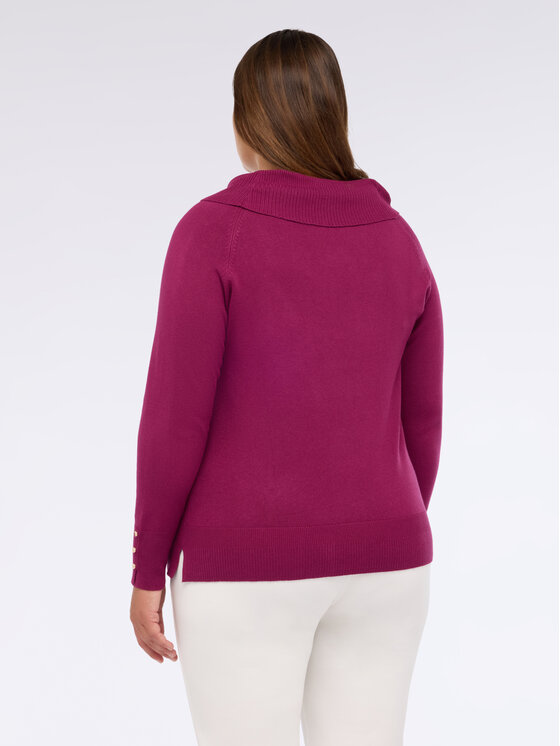 Fiorella Rubino Fiorella Rubino Maglione M580L007952N036 Bordeaux Regular Fit