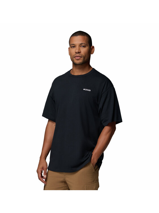 Columbia Columbia T-Shirt 215504 Czarny Regular Fit