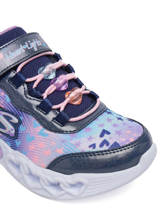 Skechers Skechers Sneakersy Infinite Heart Lights 303261L/NVMT Fioletowy