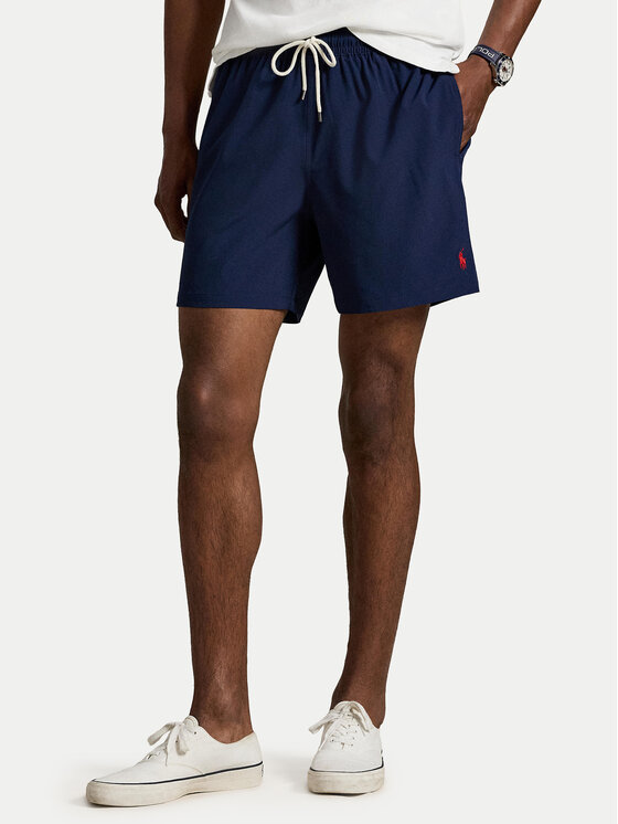 Polo Ralph Lauren Szorty kąpielowe 710907255001 Granatowy Regular Fit