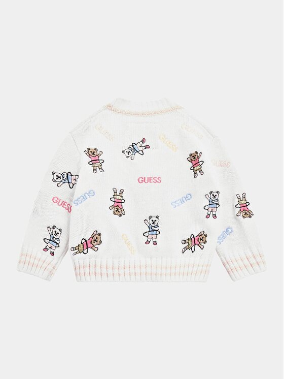 Guess Kids Guess Kids Top 166253 Bianco Classic Fit