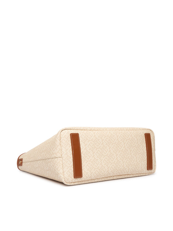 Tommy Hilfiger Tommy Hilfiger Torbica Th Monoplay Tote Le AW0AW17416 Bež