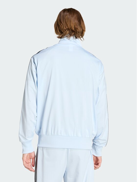 adidas adidas Bluza FIREBIRD Błękitny Loose Fit