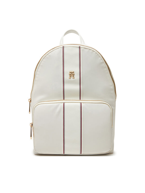 Tommy Hilfiger Tommy Hilfiger Mugursoma Poppy Backpack Corp AW0AW17162 Écru