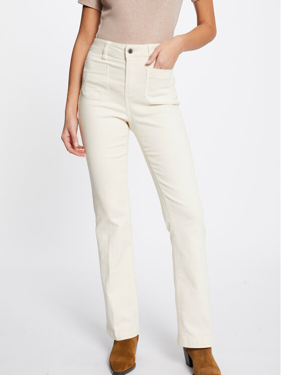 Morgan Jeans hlače 231-PLARA Bež Regular Fit