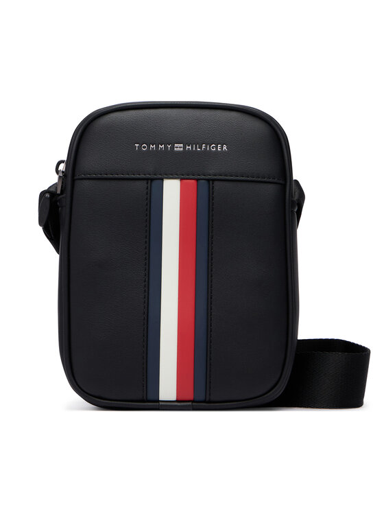 Tommy Hilfiger Tommy Hilfiger Τσαντάκι Th Metro Mini Reporter AM0AM14518 Μαύρο