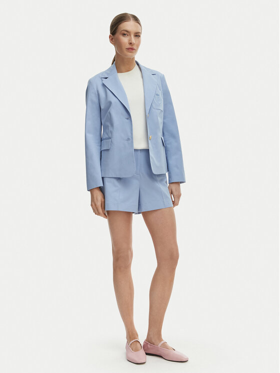 Tommy Hilfiger Tommy Hilfiger Riidest šortsid WW0WW49592 Sinine Regular Fit