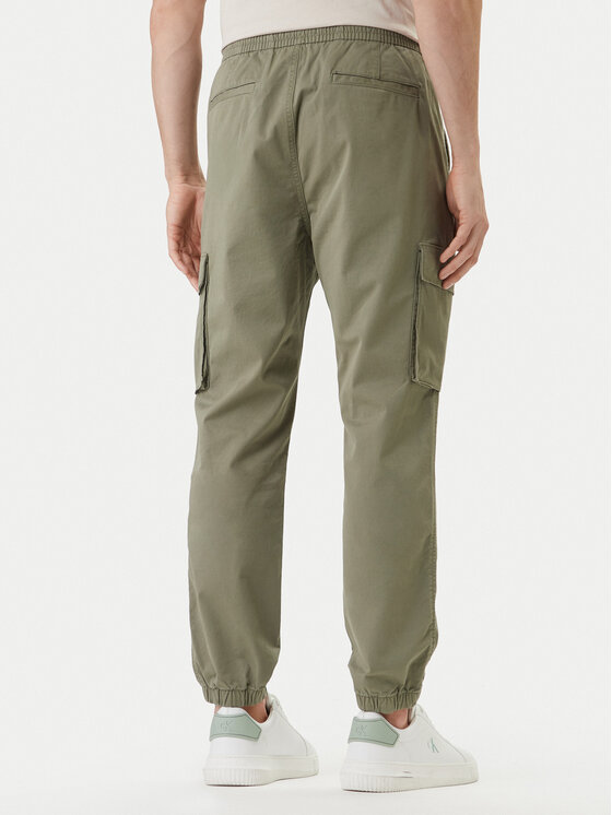 Calvin Klein Jeans Calvin Klein Jeans Jogger nohavice Comfort LV04RD608G Béžová Skinny Fit