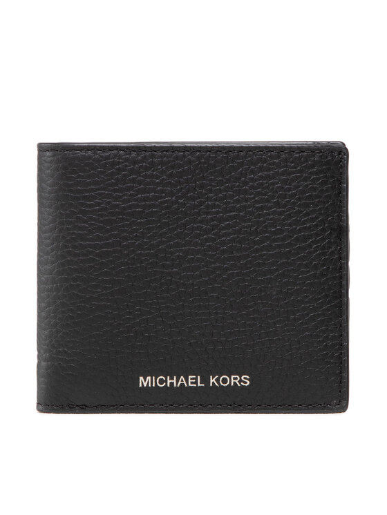 Duży Portfel Męski MICHAEL Michael Kors, Czarny, Hudson 39S0LHDF1L