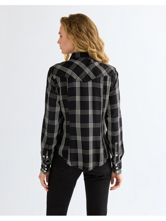 Wrangler Wrangler Koszula WESTERN SHIRT Kolorowy Slim Fit